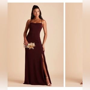 Birdy Grey Ash Dress Crepe Cabernet NWT